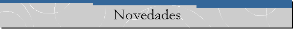 Novedades